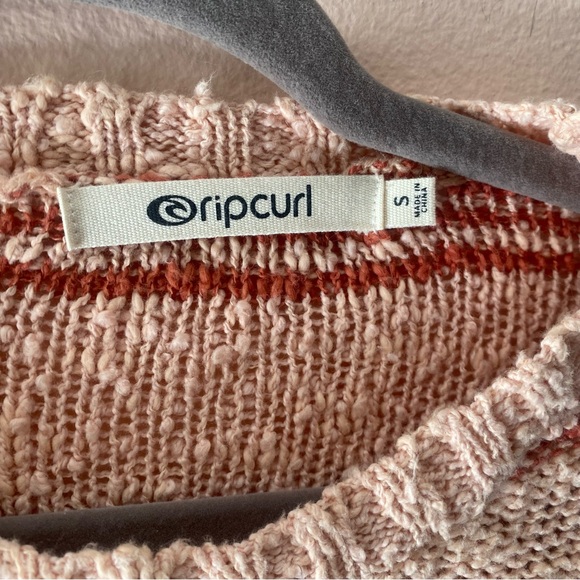 RIP CURL DRIFTER LONG SLEEVE CREW NECK SWEATER BEACHY COMFY SIZE SMALL BOHO - Picture 3 of 6